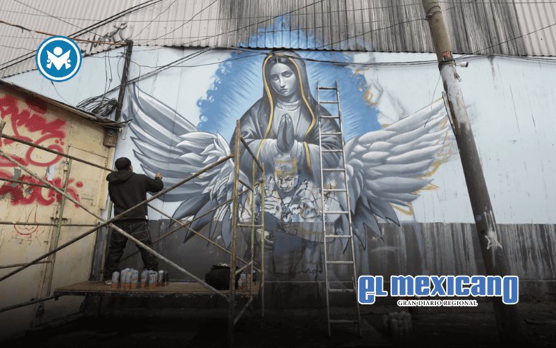 Crean mural en honor a Alicia Matías, la abuelita heroína de Iztapalapa Crean mural en honor a Alicia Matías, la abuelita heroína de Iztapalapa