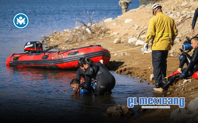 Hombre muere ahogado en la Presa El Carrizo Hombre muere ahogado en la Presa El Carrizo