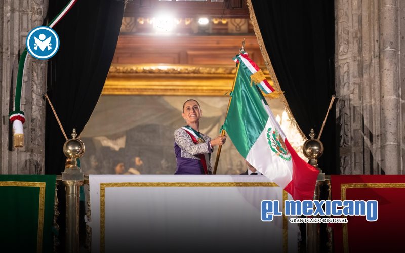 Sheinbaum hace historia al encabezar su primer Grito de Independencia