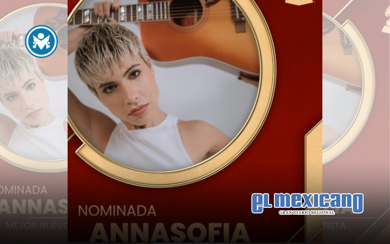 Annasofia recibe su primera nominación al Latin Grammy Annasofia recibe su primera nominación al Latin Grammy