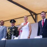 Marina del Pilar encabeza desfile con motivo al 215 aniversario de la independencia