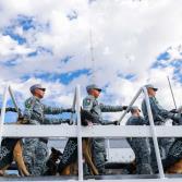 Marina del Pilar encabeza desfile con motivo al 215 aniversario de la independencia