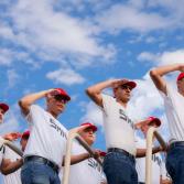 Marina del Pilar encabeza desfile con motivo al 215 aniversario de la independencia