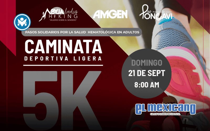 Invita Pro Oncavi a caminata por la salud hematológica