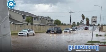 Calexico declara estado de emergencia por fuertes lluvias