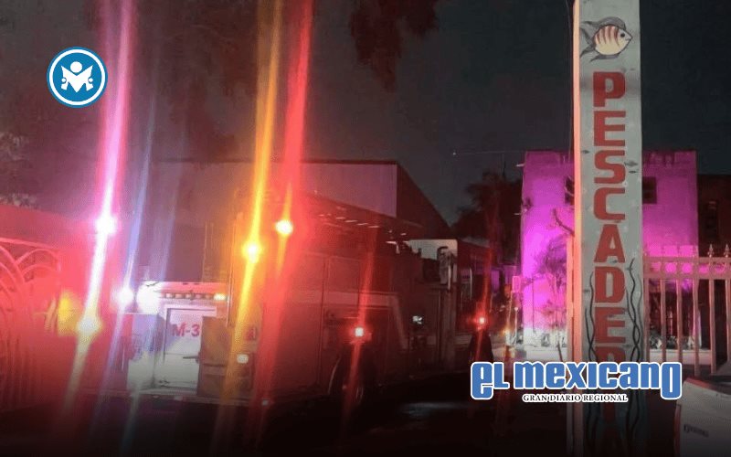 Provocan incendio en la pescadería Muelle Viejo Provocan incendio en la pescadería Muelle Viejo