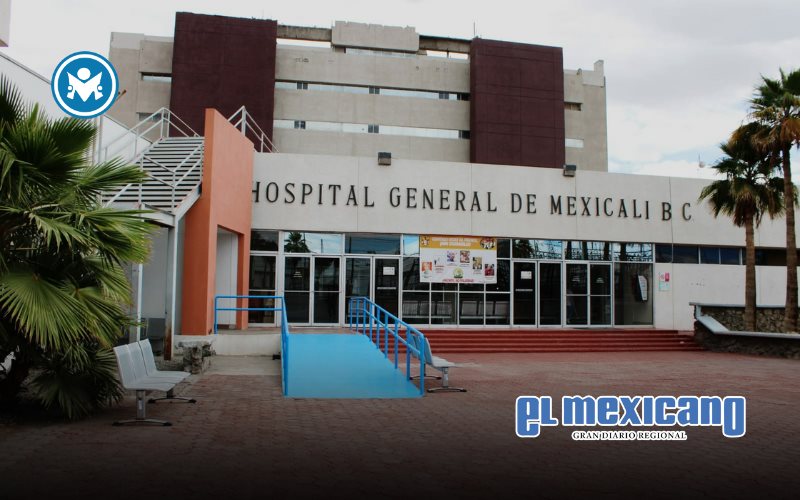 Dejan narcomanta en Hospital General de Mexicali