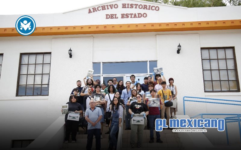 Archivo histórico de BC recibe visita de alumnos de fotoperiodismo de la UABC