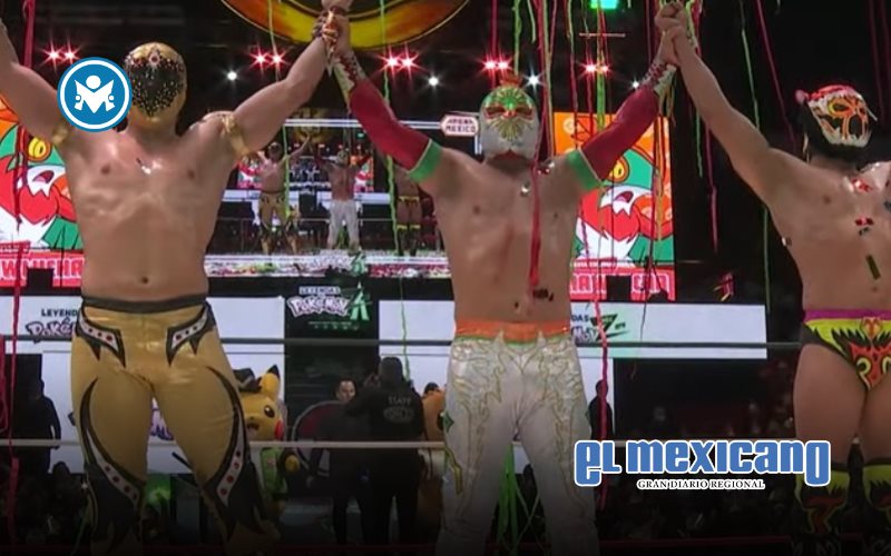 Noche legendaria en la Arena México con la CMLL y Pokémon Noche legendaria en la Arena México con la CMLL y Pokémon