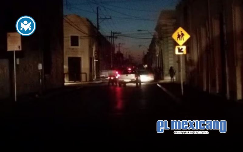 Mega apagón deja sin luz a toda la Península de Yucatán