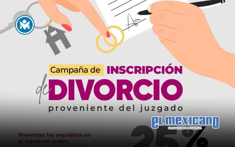 Últimos días para descuento en registro de divorcio