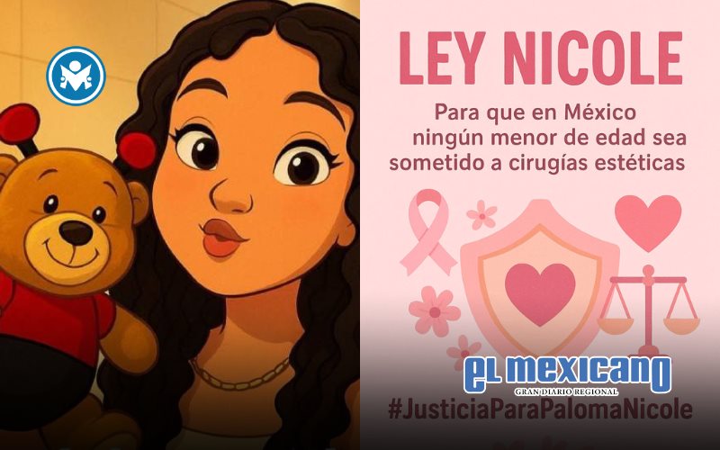 Puebla presenta Ley Nicole para prohibir cirugías estéticas en menores