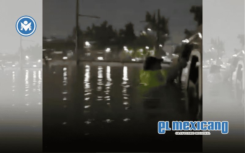 Inundaciones dejan caos en Iztapalapa tras lluvias intensas