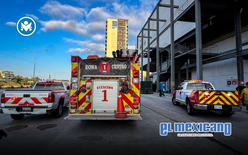 Trabajador sufre descarga eléctrica en Plaza Península de Tijuana