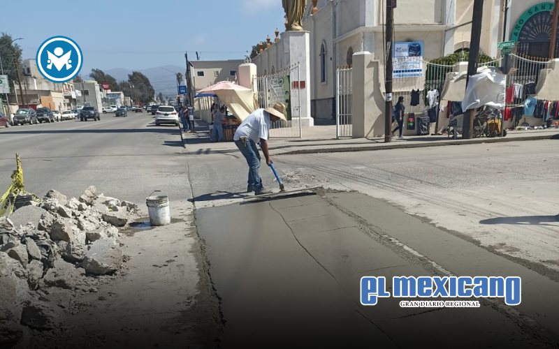 Emprende gobierno de Claudia Agatón el Programa Integral de Reemplazo de Losas de Concreto