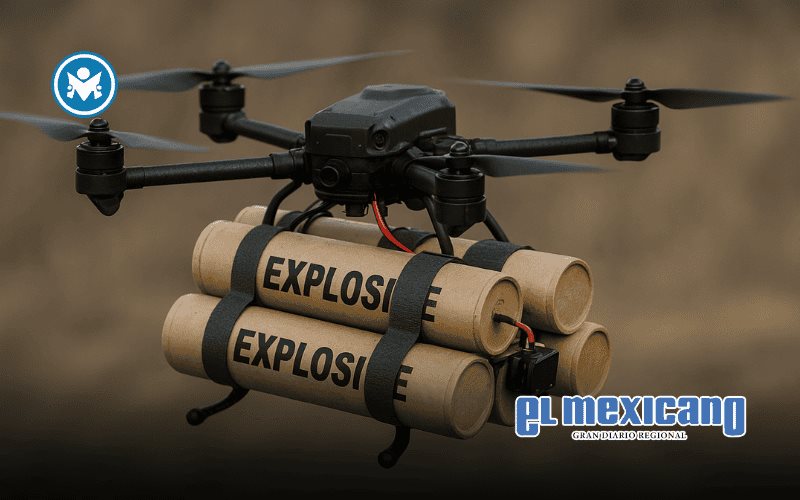 Menos del 1% de los vehículos cuenta con protección contra drones y minas explosivas en México