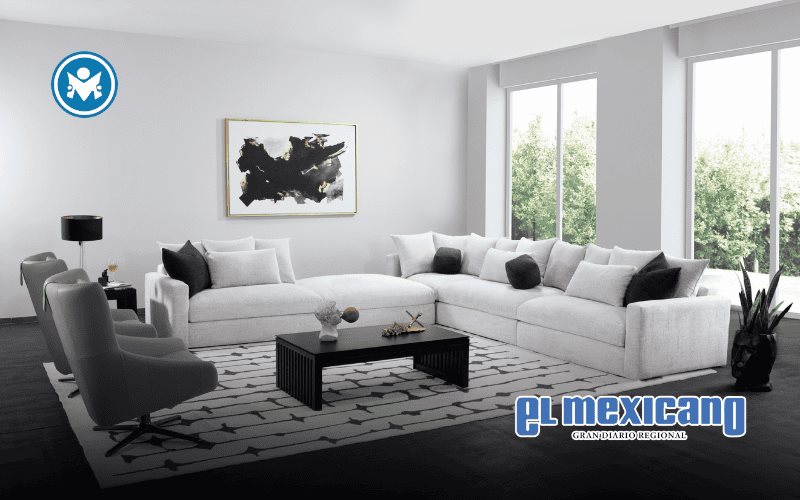 El blanco se reinventa: salas elegantes y versátiles para 2025