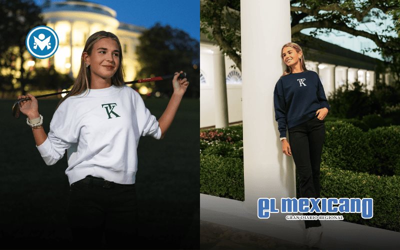 Kai Trump lanza su marca de ropa KT desde la Casa Blanca