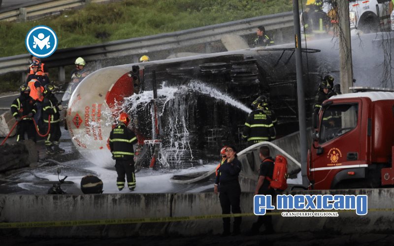 Fiscalía descarta fallas mecánicas o baches en explosión de pipa en Puente de la Concordia