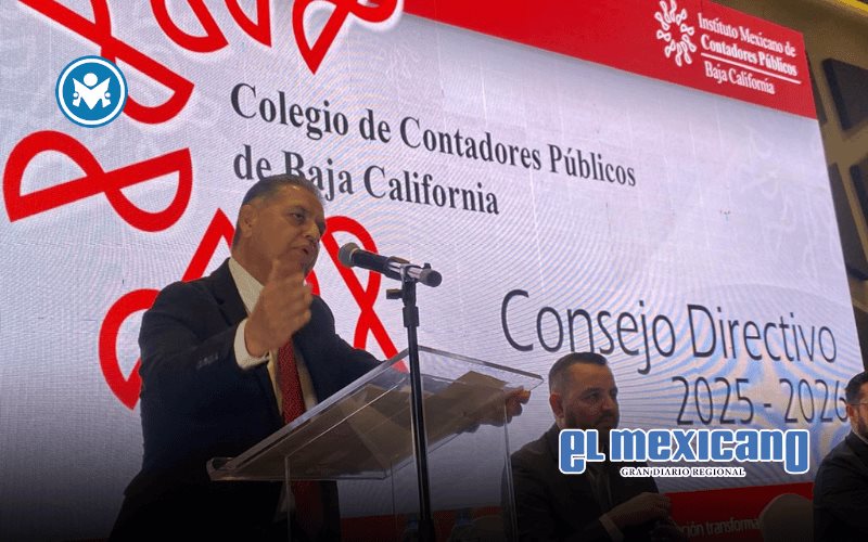 Juan Carlos Loaiza asume la presidencia del Colegio de Contadores P&uacute;blicos de Baja California