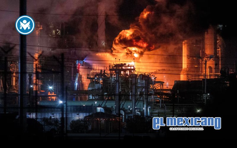 Explosión y gran incendio sacuden refinería de Chevron en El Segundo Explosión y gran incendio sacuden refinería de Chevron en El Segundo
