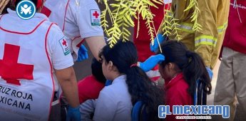 Intoxicación masiva en seis primarias de Tijuana deja 40 niños hospitalizados Intoxicación masiva en seis primarias de Tijuana deja 40 niños hospitalizados