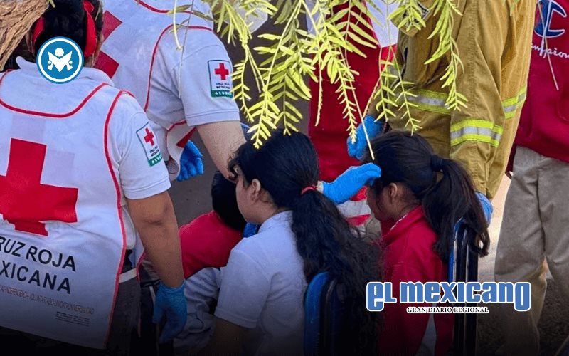 Intoxicación masiva en seis primarias de Tijuana deja 40 niños hospitalizados