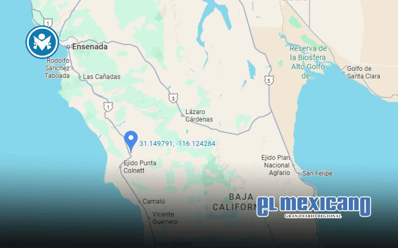 Reportan sismo de magnitud 4.5 por Valle de la Trinidad