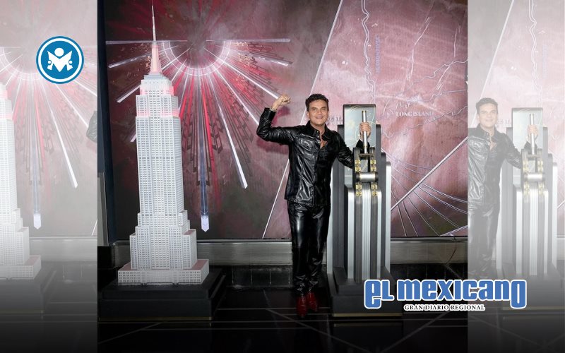 El Empire State Building se ilumina de rojo en honor a Silvestre Dangond El Empire State Building se ilumina de rojo en honor a Silvestre Dangond