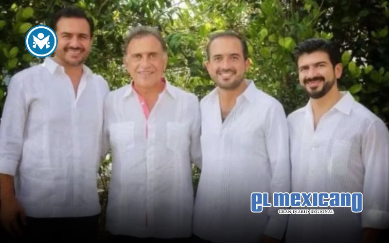 Miguel Ángel Yunes e hijos protagonizan pelea en Polanco