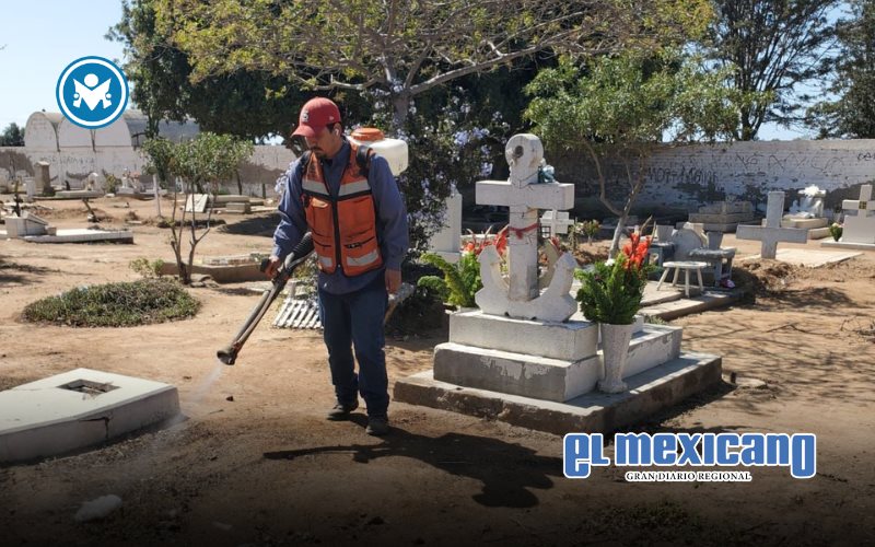 Fumigan Pante&oacute;n Municipal N&uacute;mero 2 para prevenir plagas