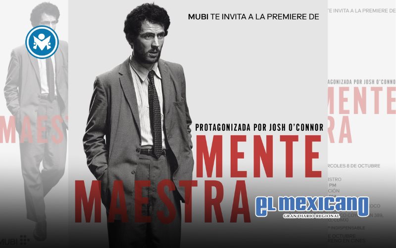 Mubi presenta nuevo poster de Mente Maestra