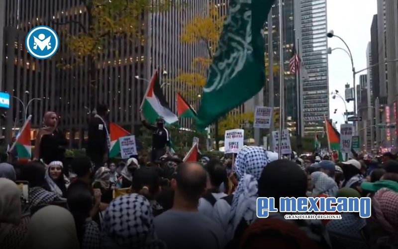 Manifestantes pro-Hamas en Nueva York llaman a “acciones más fuertes” Manifestantes pro-Hamas en Nueva York llaman a “acciones más fuertes”