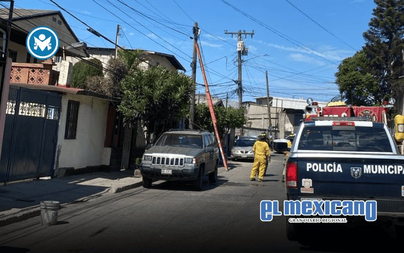 Hombre muere tras recibir descarga eléctrica en la colonia Valle del Rubí