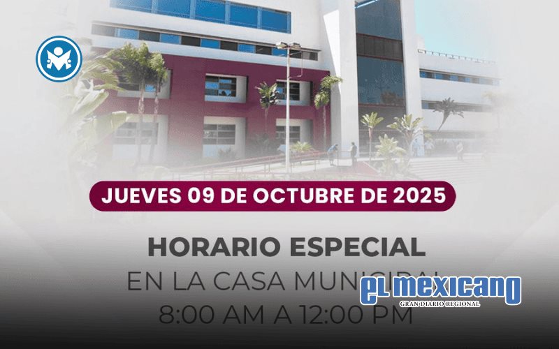 Dependencias de la Casa Municipal cerrar&aacute;n al mediod&iacute;a por el Primer Informe de Gobierno