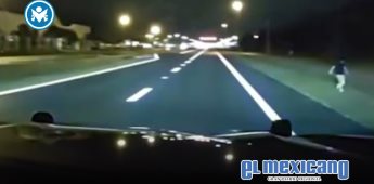 Policía de Florida salva a niño que corría solo por autopista