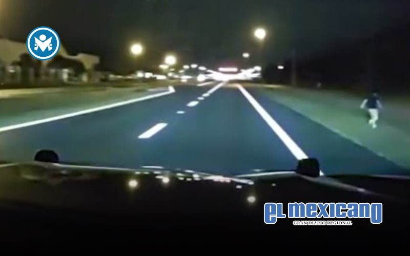 Policía de Florida salva a niño que corría solo por autopista