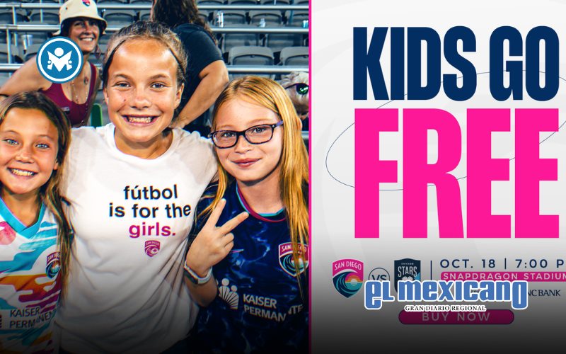Niños entran gratis al último partido de temporada del San Diego Wave FC