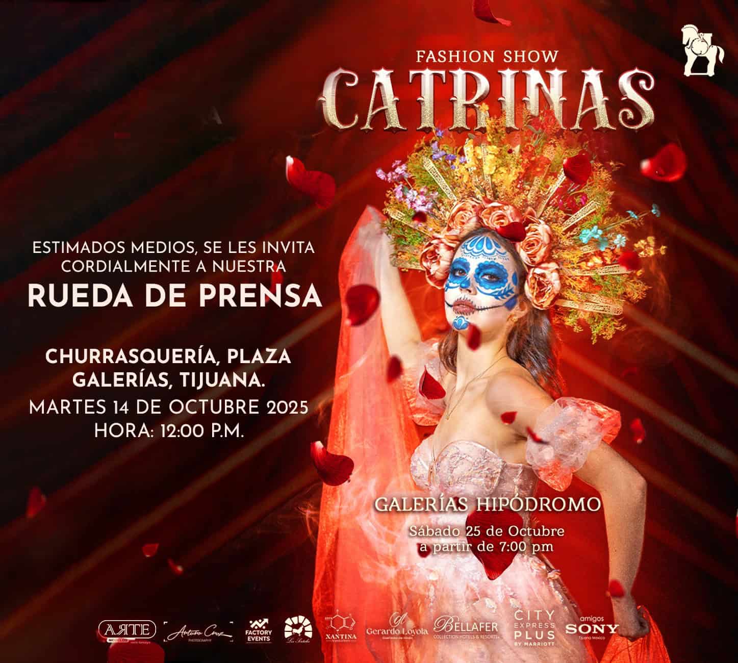 Fabulosa producción de Catrinas