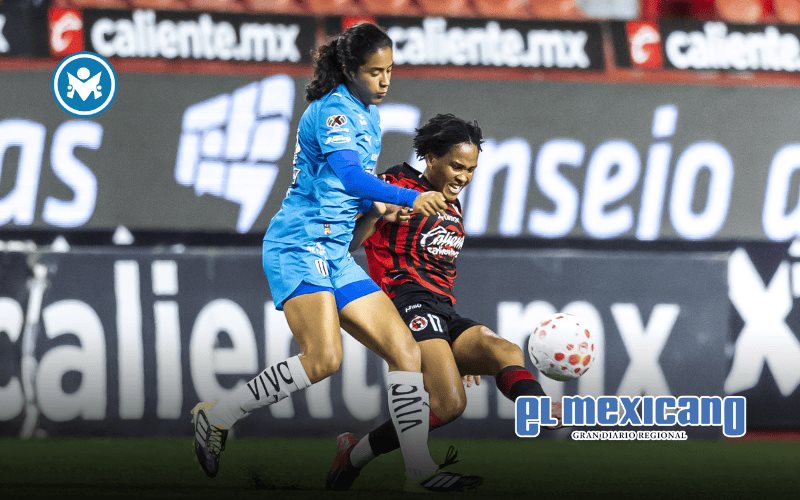 Tijuana Femenil cae 4-1 ante Rayadas en jornada 15 del Apertura 2025