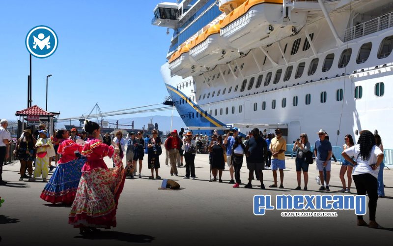 Rompe Ensenada récord histórico en arribo de turismo de cruceros Rompe Ensenada récord histórico en arribo de turismo de cruceros