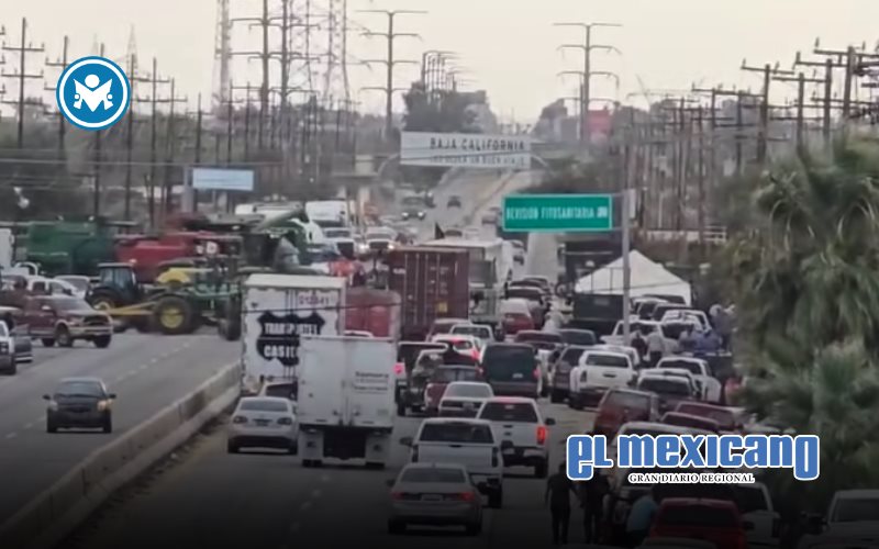 Productores del Valle de Mexicali anuncian bloqueo en la Carretera Federal 2 Productores del Valle de Mexicali anuncian bloqueo en la Carretera Federal 2