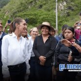 Claudia Sheinbaum busca atender a familias afectadas por las lluvias Claudia Sheinbaum busca atender a familias afectadas por las lluvias