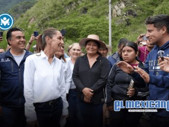 Claudia Sheinbaum busca atender a familias afectadas por las lluvias