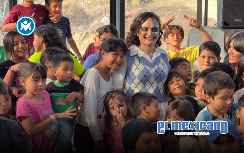 Thunder Rosa visita Tijuana Sin Hambre e inspira a ni&ntilde;os y j&oacute;venes en situaci&oacute;n vulnerable