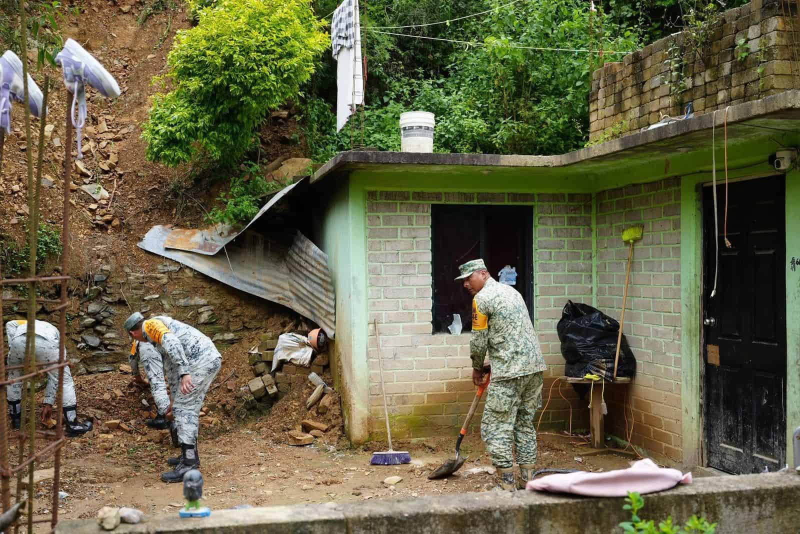 Claudia Sheinbaum busca atender a familias afectadas por las lluvias Claudia Sheinbaum busca atender a familias afectadas por las lluvias