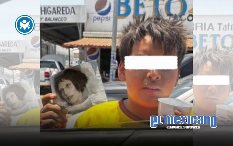 Niño pedía limosna para su supuesta “tía enferma” con foto de Lady Gaga