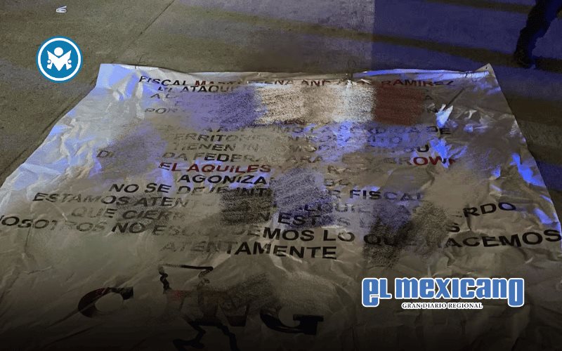 Hallan narcomanta del CJNG en puente de Rosarito Hallan narcomanta del CJNG en puente de Rosarito