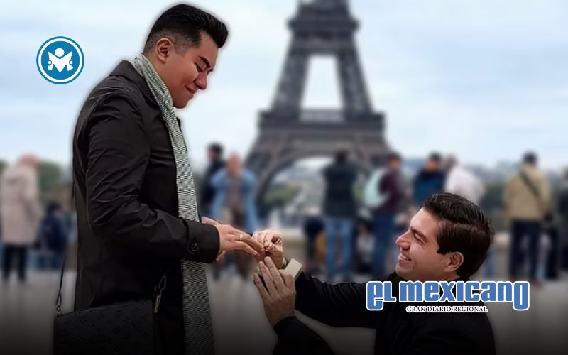 Mariano Riva Palacio anuncia compromiso con Alan Biancci en París Mariano Riva Palacio anuncia compromiso con Alan Biancci en París