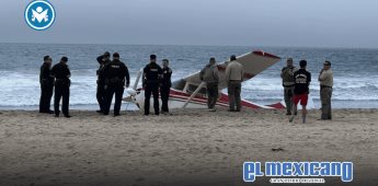 Avioneta realiza aterrizaje de emergencia en Mission Beach, San Diego Avioneta realiza aterrizaje de emergencia en Mission Beach, San Diego